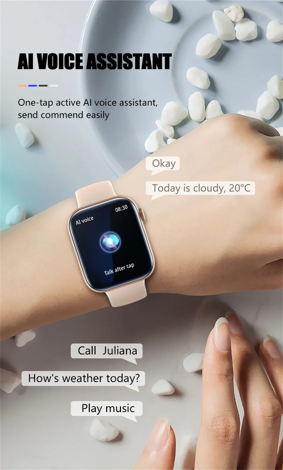 Смарт часовник Cubot X50 с Bluetooth