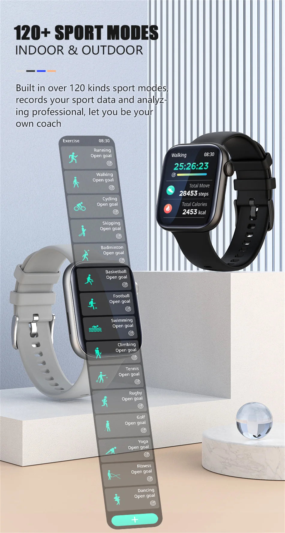Смарт часовник Cubot X50 с Bluetooth