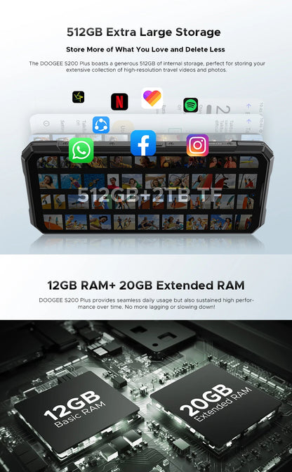 Doogee S200 Plus